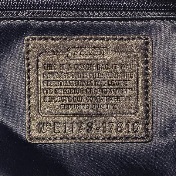 Coach 17816 Chelsea Black Leather Ashlynn Hobo Bag